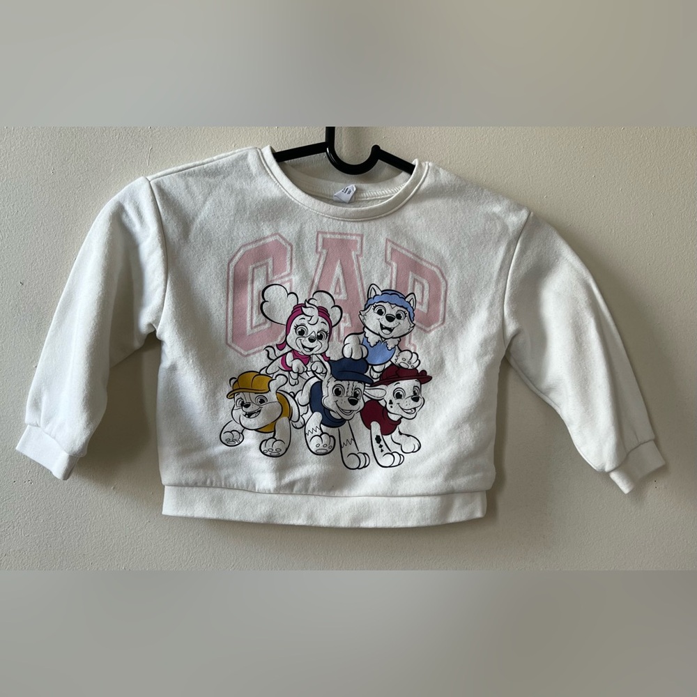 GAP Toddler Sweatshirt with Cartoon Print